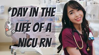 Day In The Life Of A NICU Nurse 12 Hour Night Shift I TIFFANYRN [upl. by Holli]