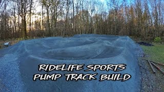 How to build a Pump Track in 5 Minutes  Ridelife Sports  MTB BMX  GoPro [upl. by Nadia320]