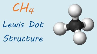 CH4 methane Lewis dot structure [upl. by Adaven208]