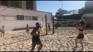 VÔLEI DE PRAIA MOVIMENTAÇÃO PARA INÍCIO DAS AULAS [upl. by Llerud915]