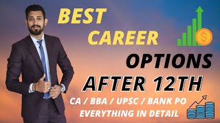 Career options after Class 12  Commerce  Government sector  Professional courses etc [upl. by Burton]