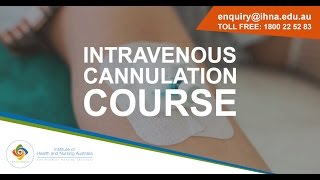 Institute of Health and Nursing Australia  IV Cannulation Procedure [upl. by Demetrius913]