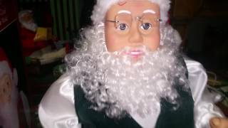 Gemmy 1998  1999 Hip Swinging Santa Early Series [upl. by Toole]