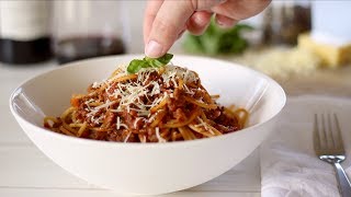 Spaghetti Bolognese Recipe [upl. by Peer]