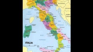 1 Italia geografica Scuola di italiano [upl. by Melmon]