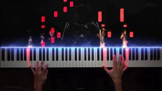 Anakins Suffering  Imperial March  STAR WARS Piano Cover [upl. by Nevarc731]