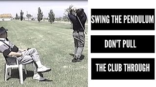 Golf Swing Basics Swing the Pendulum in Rhythm [upl. by Annerb]