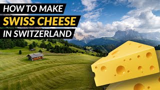 How To Make Swiss Cheese  Authentic Cheesemaking in Switzerlands Emmental Valley Bern Day Trip [upl. by Amalbena327]