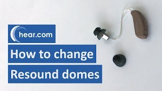 How to Change Resound Domes  hearcom [upl. by Johna558]