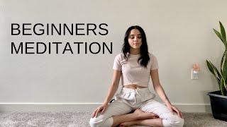 10Minute Guided Meditation For Complete Beginners  Mindful Breath amp Body Awareness [upl. by Pump]