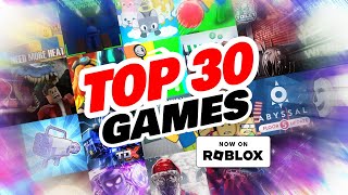 TOP 30 ROBLOX GAMES FROM 2023 [upl. by Ulrick]