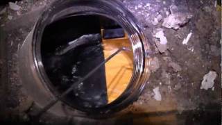 Cleaning a sewer back flow valve HOW TO AND WHY [upl. by Yssirk908]