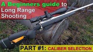 Beginners Guide to Long Range Shooting PART 1 Caliber selection [upl. by Kassi]