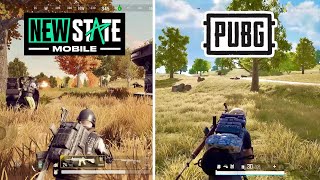 PUBG PC vs PUBG New State Mobile  Details and Physics Comparison [upl. by Enyaj]