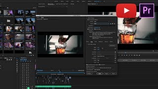 Best EXPORT Settings For YOUTUBE  Adobe Premiere Pro Tutorial [upl. by Mccall]