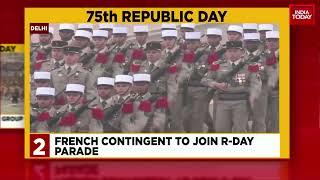 Exclusive Visuals Of 75th Republic Day Celebration  India Today News [upl. by Ytisahcal]