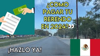 Cómo pagar REFRENDO 2024 [upl. by Ettore]