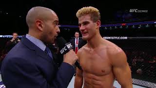 Fight Night Norfolk Sage Northcutt Octagon Interview [upl. by Anaihsat873]