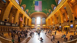 Walking Tour of Grand Central Terminal — New York City 【4K】🇺🇸 [upl. by Ainehta540]