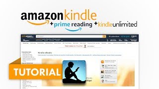 Amazon Kindle Bücher lesen Prime Reading  Kindle Unlimited Amazon Tutorial Serie 04 [upl. by Yesnil]