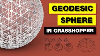 Grasshopper Tutorial  Geodesic Sphere Dome [upl. by Immat]