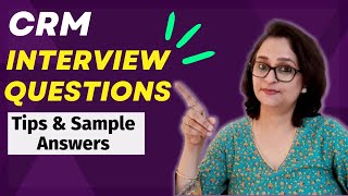 CRM Interview Questions and Answers  For Freshers and Experienced Candidates [upl. by Mezoff]