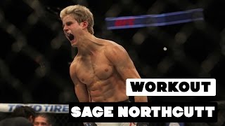 Sage Northcutt Strength Training  Hard Workout [upl. by Rillings]