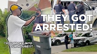 Squatter Removal GONE WRONG They got ARRESTED Part 2 of 2 [upl. by Ettennal]