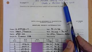 MoistureDensity Curve Sample Lesson [upl. by Nuawd]