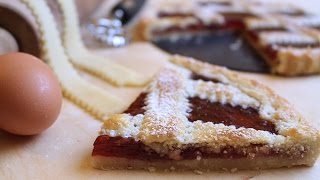 Crostata di marmellata  Ricetta di Fidelity Cucina [upl. by Aicinat]