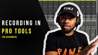 How To Record In Pro Tools For BEGINNERS [upl. by Nomaid]