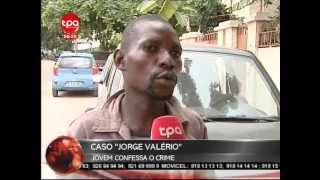 Jornal Nacional Angola  Caso Jorge Valério Local do crime [upl. by Joyce]