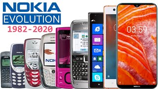 All Nokia Mobiles Evolution From First to Last 1982  2020 [upl. by Joey676]