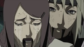 Narutos birth and death of Minato and Kushina  Minato vs Tobi and Nine tails [upl. by Nuj576]