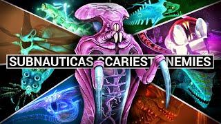 Subnauticas Scariest Enemies and heres why [upl. by Ahseeyt]