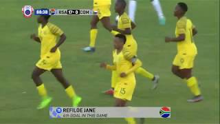 Super 17 Highlights of Banyana Banyana Record Breaking vs Comoros [upl. by Ahsya]