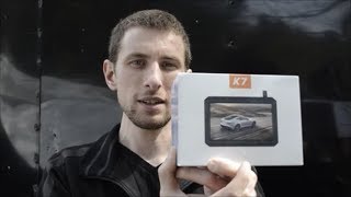 Boscam K7 Wireless BACKUP CAMERA Unbox amp How to Install [upl. by Kidd209]