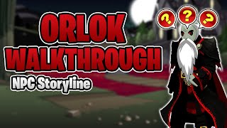 Orlok NPC Storyline Quest Walkthrough  AQW [upl. by Florinda]