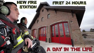 First 24 Hours in a New Fire Station  A Day in the Life [upl. by Wane]