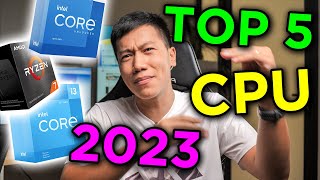 TOP 5 CPU đáng lựa chọn nhất 2023 [upl. by Annalee]