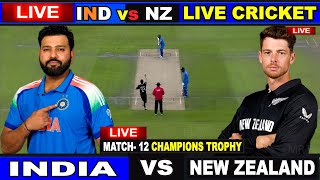 🔴Last 3 Over INDIA vs New Zealand LIVE [upl. by Eahsal]