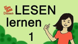 Deutsch lesen lernen für Kinder Teil 1 [upl. by Katheryn]