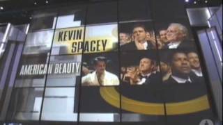 Kevin Spacey Wins Best Actor 2000 Oscars [upl. by Monteria]