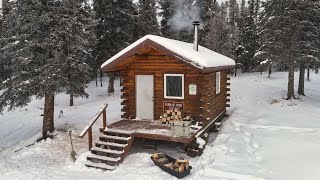 Cozy Lakeside Cabin  Rainbows in Winter [upl. by Adierf594]