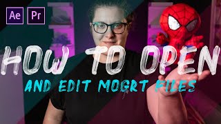 HOW TO OPEN amp EDIT MOTION GRAPHICS TEMPLATES [upl. by Marutani]