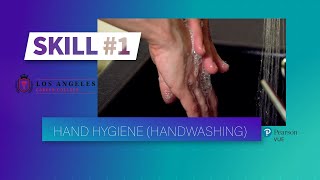 LACC  CNA Skill 1  Hand Hygiene Hand Washing [upl. by Newlin]