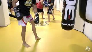 Como dar patadas en Muay Thai Kick boxing MMA [upl. by Aihsenad90]