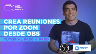 TRANSMITE a ZOOM ► Con el NUEVO OBS Studio 26 [upl. by Ainniz]