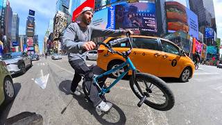 BMX Day in Midtown NYC [upl. by Stagg]