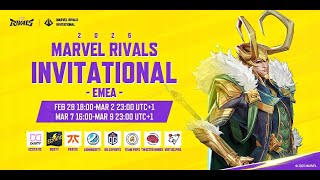 Marvel Rivals Invitational 2025 EMEA Day 4 UTC1） [upl. by Wilkey465]